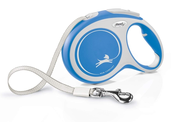 flexi Hundeleine New Comfort blau 5m, 8m